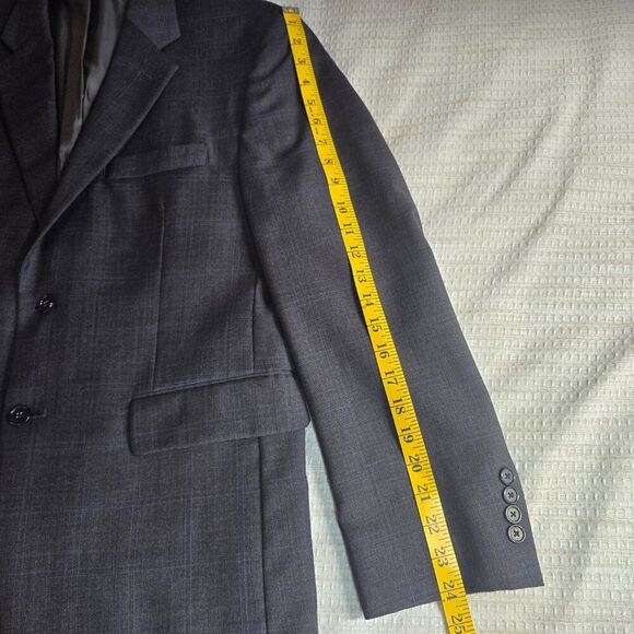 Nautica Charcoal Wool Sport Coat Jacket Blazer 40S - Picture 13 of 15